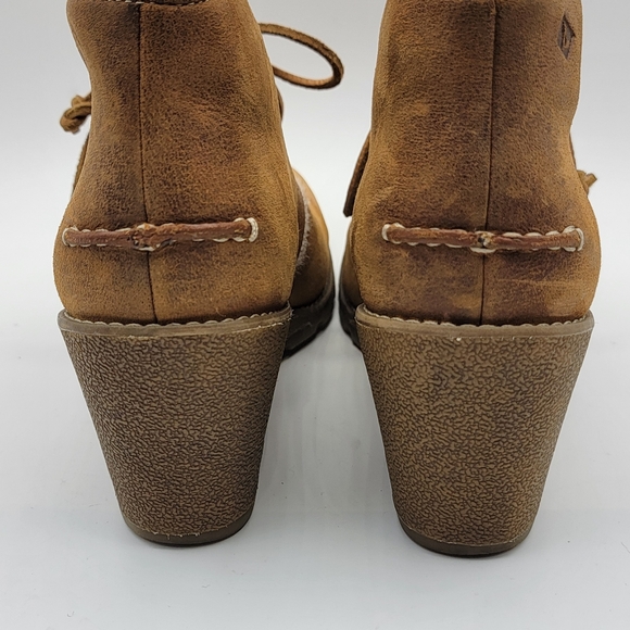 Sperry Top-Sider Women's Prow Wedge Ankle Booties Size 8M. #1318 - Picture 7 of 8